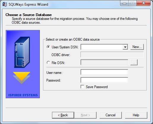 MS SQL Server to Teradata Express Ispirer SQLWays 6.0 Migration Tool software